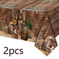 Western Tablecloths Its Me Hi Im The Birthday ts Me Party Supplies Cowboy Party Decorations Music Birthday Party Decoration